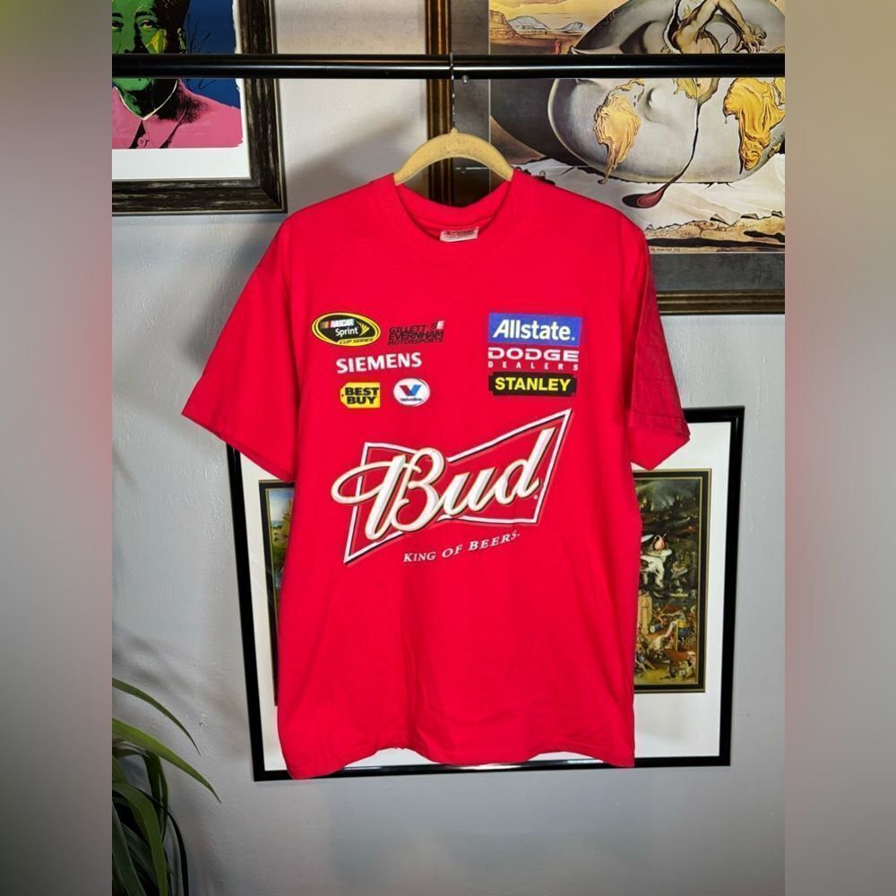 Vintage Budweiser Nascar Shirt